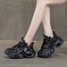 Inner Height Increasing Dad For Women, Autumn And Winter 2025 New Breathable Super Popular Versatile Platform Thick Sole_vogvips.com