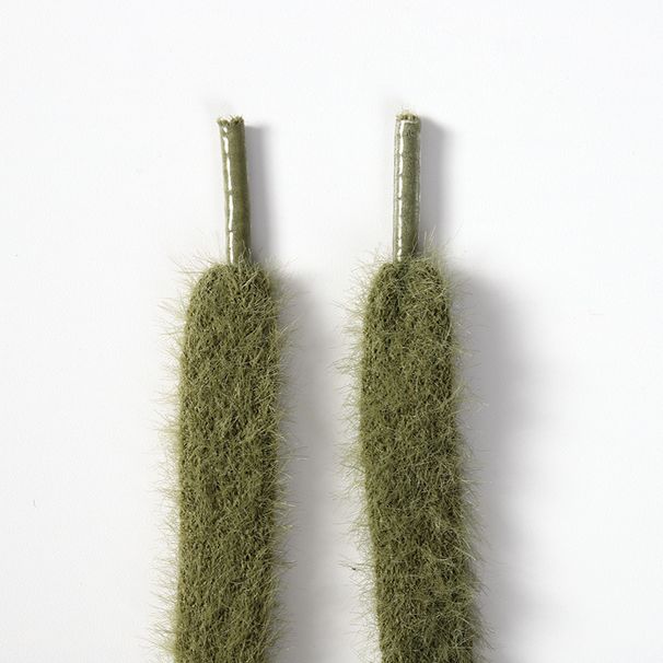 Faux Mink Fur Shoelaces - Soft Fluffy Laces For Sneakers, Boots, Loafers & Casual Shoes (White, Beige, Green, Brown, 1m/1.2m/1.4m/1.6m)_vogvips.com