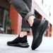 Fashion Ankle Boots Sports Shoes Men Outdoor Flat Bottomed Warm 2024 Winter Plush Casual Mountaineering Cotton Shoes Thick Soled Boots_vogvips.com