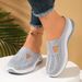 Shoes 2025 Summer New Model For Middle-Aged And Elderly Mothers, Soft Sole Breathable Women's Casual Sports Shoes,_vogvips.com