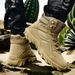 Large Size Breathable Lightweight Special Forces Soldiers Outdoor Hiking Wear-resistant Training Combat Boots Low Top Military Boots For Men_vogvips.com