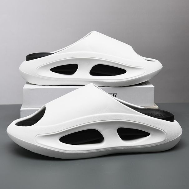 Comwarm New Summer Platform For Non-Slips Open Toe Flip Flops Men Fashion Beach Sandals Bathroom Slippers Outdoor_vogvips.com