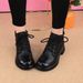 Flat Martin Soft Sole British Style Spring Autumn Single 2024 New Round Toe Ankle Versatile Short Boots_vogvips.com