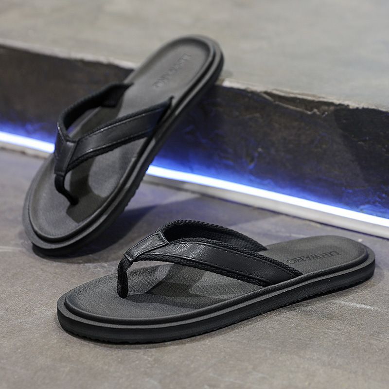 Herringbone Trendy Wear In Summer, New Style Of Sandals, Personalized Outdoor Slippers For Men, Summer Beach_vogvips.com