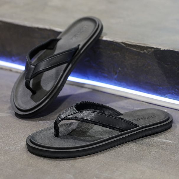Herringbone Trendy Wear In Summer, New Style Of Sandals, Personalized Outdoor Slippers For Men, Summer Beach_vogvips.com