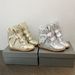 Women's Color Block Height Increasing Sneakers Velcro Closure Thick Soled Casual Shoes Versatile Spring_vogvips.com