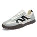 Sot Sole Comortable Retro German Training Shoes Casual Leather Sports Board Shoes Single Shoes Men_vogvips.com