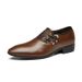 Men's Business Dress Shoes - Genuine PU Leather Formal Oxfords With Rubber Sole, Comfortable & Breathable For Office, Wedding & Casual Wear_vogvips.com