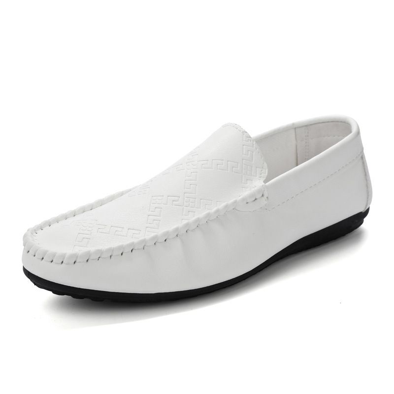 TerraStride Men's Loafers 2025 Summer New Breathable Soft Sole Simple Lightweight Lazy Driving Shoes_vogvips.com