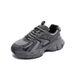 Shoes For Women New Silver Thick Soled Height Enhancing Daddy Shoes For Women Retro Fashion Casual Sports Shoes Trend_vogvips.com