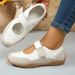 Retro German-style Women's Sneakers, New Summer Soft-soled Cortez Thick-soled Mary Jane Shoes, Breathable Casual Sports_vogvips.com