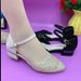 Hollow Soft Sole Medium Heel Sandals Women's Medium Heel Thick Heel Outer Wear Shallow Mouth Pointed Hollow Belt Mother Shoes_vogvips.com