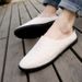 Driving One Foot, Four Seasons, Casual Half Slipp, Beach Trendy Men's Shoes, Fashionable And Ponalized Linen_vogvips.com