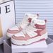 Thick Soled Velvet High Top For Winter, Children's New Trendy Women's, Warm And Thick, Versatile Casual Board_vogvips.com