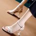 French-style Design Stiletto Open-toe Sandals For Women, 2026 Summer New Elegant Professional High-heeled Shoes With A_vogvips.com
