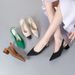 Princess Closed Toe Chunky Sandals Plus Size Women's Shoes Woven Soft Sole One Strap Fashion Fly Weave Mid High Heel_vogvips.com