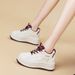 2025 Autumn Winter Wo's Height-Increasing Dad New Breathable Casual Sneakers Sports Shoes Thick-Soled Wedge Single_vogvips.com