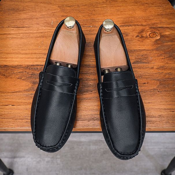 SHLIANG Men Shoes Loafers Casual Shoes Men Comfortable Driving Shoes Sneakers Male Designer Footwear S078A_vogvips.com