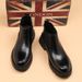 Men's Boots Martin Boots High Top Leather Shoes Casual Business Short Boots Soft Sole Fashion Leather Boots Chelsea_vogvips.com