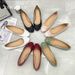 Round Head Flat Sole Black Shallow Mouth Women's Bean Bow Chicken Rolls Shoes Small Sheet_vogvips.com