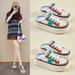 Little White Shoes Female Students Thick-soled Heightening Shoes Mesh Breathable Casual Shoes_vogvips.com
