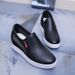 Real Soft Leather Spring And Autumn New Korean Style Hidden Wedge Slip-On Lazy Student Running Breathable Casual Women's_vogvips.com