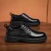 European Warm Series Cardile Crocodile Workwear Leather Autumn And Winter Low-top Work Outdoor Casual Shoes Men's Style_vogvips.com