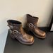 Melard Western Cowboy For Women 2025 Autumn New Versatile Belt Buckle Short Martin Boots_vogvips.com