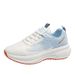 Flying Woven Shoes Sports Shoes Women's Mesh Breathable Student Casual Shoes Flat Running_vogvips.com