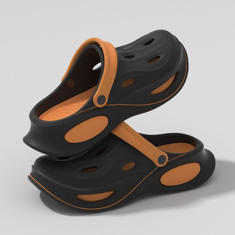 2025 New EVA Closed-Toe Clogs Men's Sandals Summer Outdoor Beach Home Indoor Slippers_vogvips.com