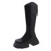 2024 New Autumn Winter V-Cut Thick Sole High Tube Riding For Petite Women Over-the-Knee Slim Long Boots_vogvips.com