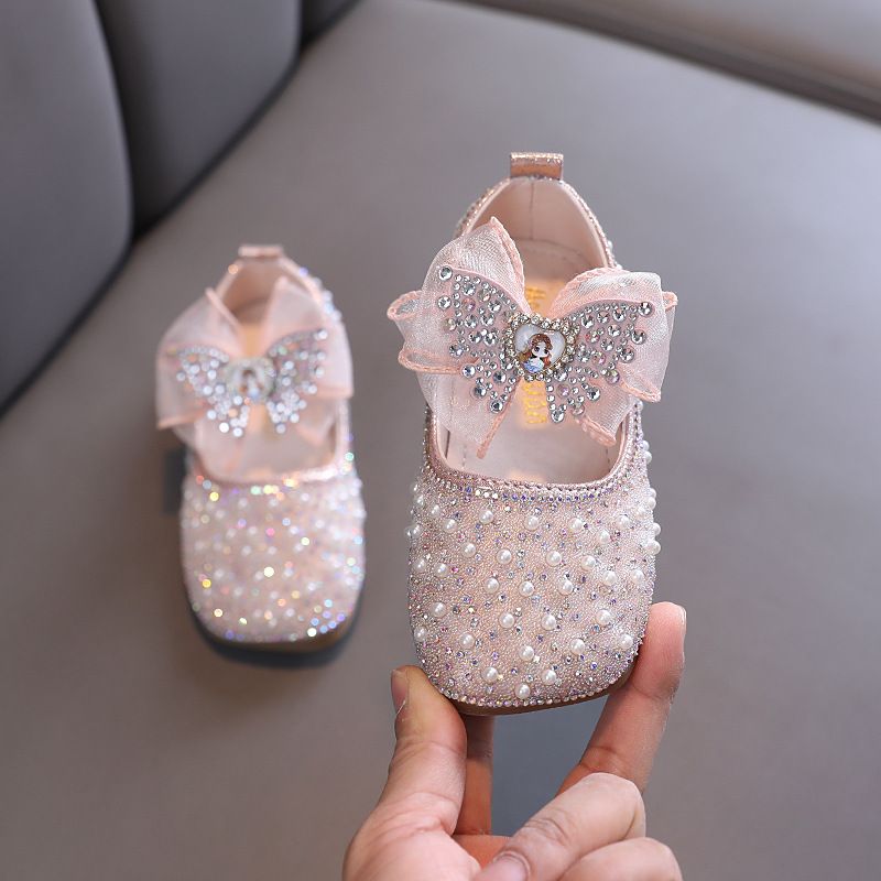 Version Girls Small, Medium And Large Children Princess Single Shoes Leather Shoes Dance Shoes Performance Shoes_vogvips.com
