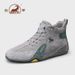European Warm Series Gongyang 2025 New Autumn Genuine Leather Men's Sports Casual High-top Shoes Thick Soft Sole Martin Boots_vogvips.com