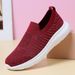 New Casual Fashionable With Breathable Fly Woven Flat Sole, Travel Shoes, And Women's Outdoor Sports Shoes That Can Be 5Fa_vogvips.com