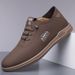 2026 Breathable Height-Increasing Men's Shoes Versatile Trendy Fashion Casual Slip-On Non-Slip Soft Sole For Middle-Aged_vogvips.com