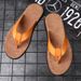 Simple Casual Flip Flops For Men Comfy Beach Sandals Summer Non-Slip Flats Indoor Outdoor Male Slippers Quick Dry Men's_vogvips.com