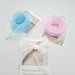 Shoelaces Lace Ribbon Snow Yarn Silk Shoelaces Suitable For Ballet Hair Pearl Bowknot Dexun Shoe Lace Rope A Pair_vogvips.com