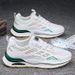Summer New Breathable Mesh Men's China-Chic Versatile Small White Thick Soled Sports Casual Running Daddy Shoes_vogvips.com