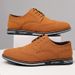 Myerden 4002 velvet leather brogue fashion men's shoes White bottom widened carved leather shoes men's cross-border 38-48_vogvips.com
