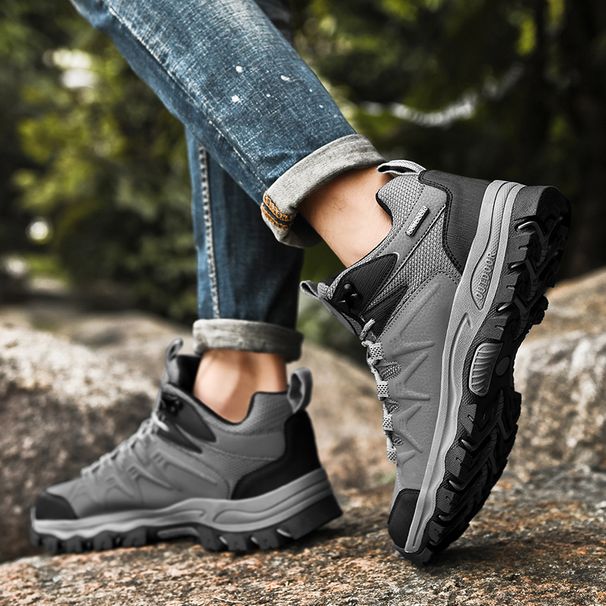 Outdoor Casual Shoes Large Size Men's Shoes Outdoor Hiking Shoes Running Shoes_vogvips.com