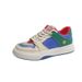 version Of Little White Shoes 2026 Breathable Thick-soled Muffin Board Shoes Foreign Trade Splicing Casual Women's Shoes_vogvips.com