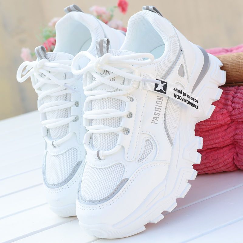 Daddy Shoes For Women Soft Sole Light And Foot Showing Small Versatile Super New Women's Shoes Sports Shoes_vogvips.com