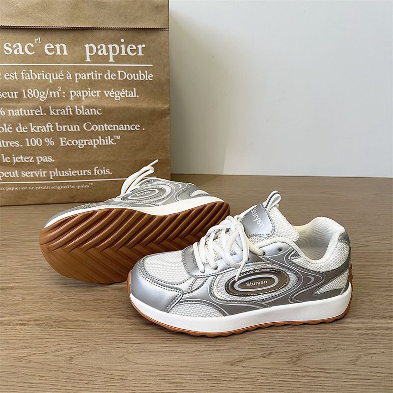 Women's Lightweight Mesh Running Shoes New Style Casual Trendy Breathable INS Street Style Sports Summer Shoes_vogvips.com