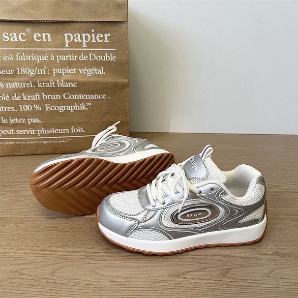 Women's Lightweight Mesh Running Shoes New Style Casual Trendy Breathable INS Street Style Sports Summer Shoes_vogvips.com