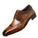Men's Business Casual Dress Oxfords Formal Lace-Up Shoes For Office, Parties, And Daily Wear_vogvips.com