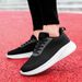 Popular Foreign Men's Breathable Mesh Sports Walking Shoes, Lightweight, Shock-absorbing, Toe, Wide Fit Casual Shoes For_vogvips.com