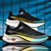 Direct From The Manufacturer, Cross-Border 2024 New Low-Top Breathable Non-Slip Fly-Knit Mesh Sports For Couples,_vogvips.com