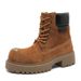 Vintage Martin Boots Thick-soled Heightening Tooling Boots Short Boots_vogvips.com