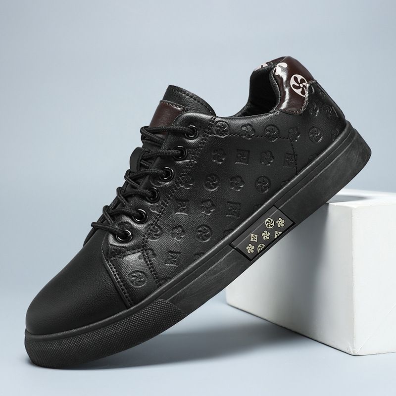 Men's Shoes Spring New Men's Shoes, White Shoes, Casual Leather Shoes, Men's Shoes Wholesale, Driving Shoes, Men's Trendy Shoes_vogvips.com