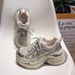 Women's Casual Sneakers With 7cm Platform Height - Retro Chunky Dad Shoes For Spring & Fall, Lightweight & Comfortable, Breathable Upper, Rubber Sole_vogvips.com